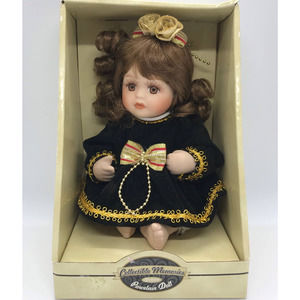 Vintage Collectible Memories Handcrafted Fine Bisque Porcelain NWB